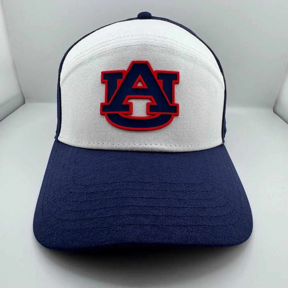 Under Armour Auburn Tigers Hat Mens OSFA Navy White Excellent Snapback UC1958